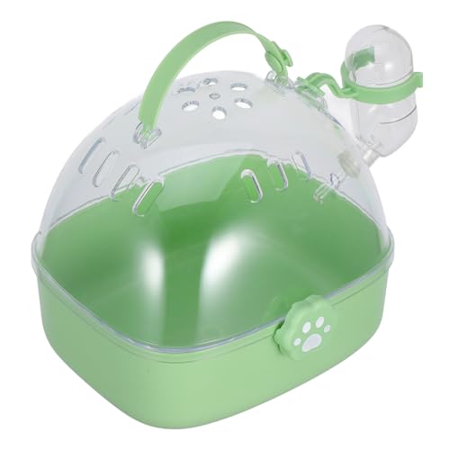 BUGUUYO Hamster Vogel Reiseträger Tragbarer Haustierkäfig Mit Belüftung Wasserflasche Abs Grün Outdoor Abenteuer BUGUUYO Hamster Vogel Reiseträger Tragbarer Haustierkäfig Mit Belüftung Wasserflasche Abs Grün Outdoor Abenteuer von BUGUUYO
