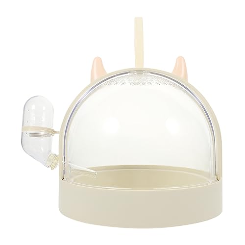 BUGUUYO Tragbarer Hamsterkäfig Kleintier Transportbox Leichtgewichtige Außentragetasche Geeignet für Hamster Igel Kaninchen und Chinchilla Weiß BUGUUYO Tragbarer Hamsterkäfig Kleintier Transportbox Leichtgewichtige Außentragetasche Geeignet für Hamster Igel Kaninchen und Chinchilla Weiß von BUGUUYO