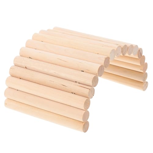 BUGUUYO Leiterspielzeug Aus Holz Für Hamster Sicher Für Haustiere Fördert Die Bewegung 10 X 20 cm von BUGUUYO