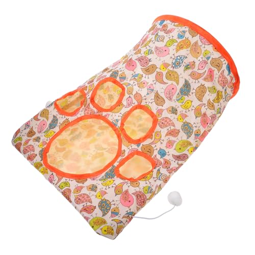 BUGUUYO Katzen-Selbstinteraktives Spielzeug aus Polyester Katzentunneltasche Kätzchen-Röhrentunnel für Spaß BUGUUYO Katzen-Selbstinteraktives Spielzeug aus Polyester Katzentunneltasche Kätzchen-Röhrentunnel für Spaß von BUGUUYO