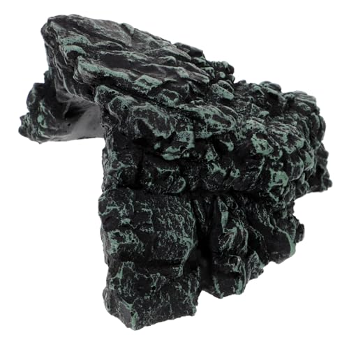 BUGUUYO Schildkrötenversteck Höhle Reptilienversteck Für Schildkröten Eidechsen Schlangen Harz Sonnenunterstand Kreative Rampenplattform BUGUUYO Schildkrötenversteck Höhle Reptilienversteck Für Schildkröten Eidechsen Schlangen Harz Sonnenunterstand Kreative Rampenplattform von BUGUUYO