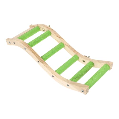 BUGUUYO Papageienleiter-Spielzeug Vögel Stehen Spielzeug Holz Papageienspielzeug Vogelkäfigleiter Gesundheitsverbesserungsspielzeug BUGUUYO Papageienleiter-Spielzeug Vögel Stehen Spielzeug Holz Papageienspielzeug Vogelkäfigleiter Gesundheitsverbesserungsspielzeug von BUGUUYO