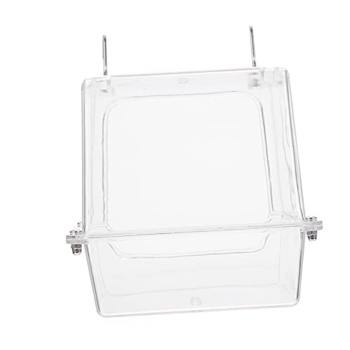 BUGUUYO Acrylbox – Sichere Und Auslaufsichere Badewanne Für Papageien Reinigen von BUGUUYO
