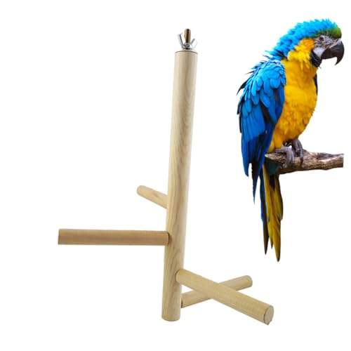 BUGUUYO Papagei Vogel Spielzeug Nymphensittich Spielzeug Für Vögel Holz Leiter Spielset Beißspielzeug Übung Papagei Sittich Spielzeug von BUGUUYO