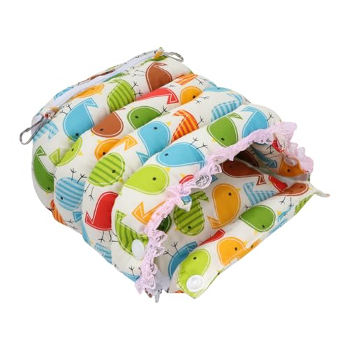 BUGUUYO Kuschelhöhle Für Vögel Winterfestes Baumwoll-Nest Hängendes Vogelzelt Für Käfige Bequeme Rückzugsmöglichkeit Für Wellensittiche Und Papageien Bunte Liebevolle Designs BUGUUYO Kuschelhöhle Für Vögel Winterfestes Baumwoll-Nest Hängendes Vogelzelt Für Käfige Bequeme Rückzugsmöglichkeit Für Wellensittiche Und Papageien Bunte Liebevolle Designs von BUGUUYO