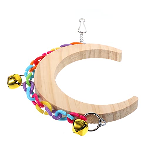 BUGUUYO Spielzeug Für Vögel Papagei Schaukel Holz Vogel Schaukel Harte Glatte Haustier Vogel Spielzeug Aussetzung Vogel Schaukel BUGUUYO Spielzeug Für Vögel Papagei Schaukel Holz Vogel Schaukel Harte Glatte Haustier Vogel Spielzeug Aussetzung Vogel Schaukel von BUGUUYO