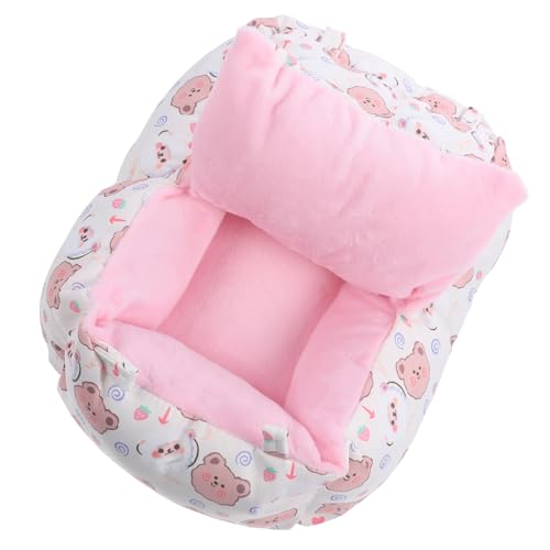 BUGUUYO Guinea Pig Bed Tent Waschbares Warmes Hamsterhaus Für Kleine Tiere Gemütlicher Rückzugsort Für Hamster Chinchillas Und Meerschweinchen Im Winter BUGUUYO Guinea Pig Bed Tent Waschbares Warmes Hamsterhaus Für Kleine Tiere Gemütlicher Rückzugsort Für Hamster Chinchillas Und Meerschweinchen Im Winter von BUGUUYO