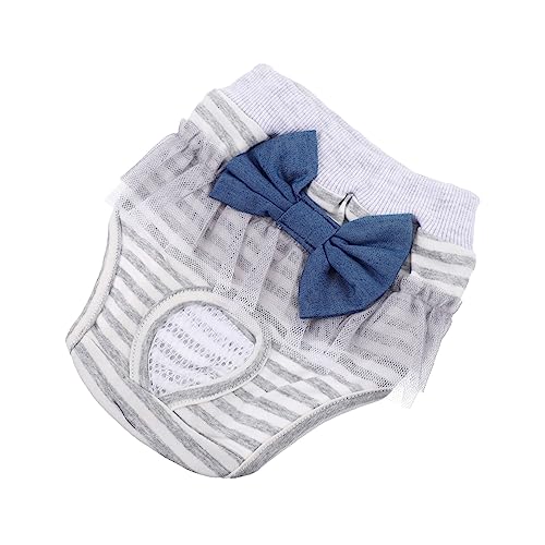 BUGUUYO PIPI Pads Hund Windeln Waschbare Hundehöschen Für Hündinnen Bequeme Periodenunterwäsche Aus Mit Üßem Design Wiederverwendbare Schutzhose Für Äufige Hunde Größe Mit Schleife Und BUGUUYO PIPI Pads Hund Windeln Waschbare Hundehöschen Für Hündinnen Bequeme Periodenunterwäsche Aus Mit Üßem Design Wiederverwendbare Schutzhose Für Äufige Hunde Größe Mit Schleife Und von BUGUUYO