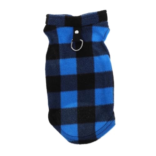 BUGUUYO Welpenpullover Animal Costume hundewintermantel hundegürtel Tierkleidung hundemantel Haustiere Windhund Westen Hundezubehör thermische Welpenweste Hund wintermantel Polarfleece von BUGUUYO