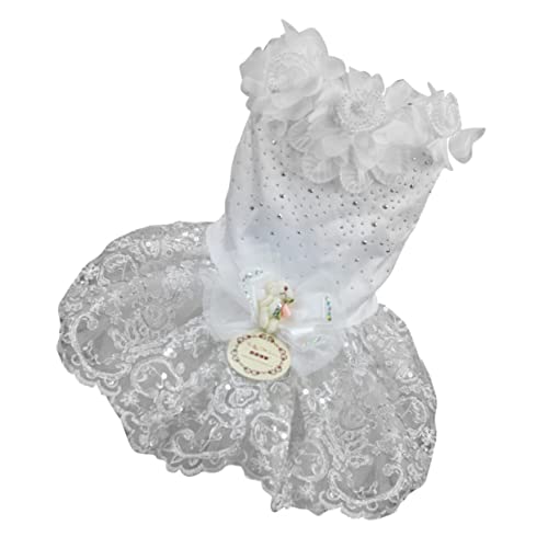 BUGUUYO Gauzy Hunderock mit Schleife Haustierkleid Welpenrock Hundekleidung Hundekostüme Haustierkleidung für Outdoor-Aktivitäten BUGUUYO Gauzy Hunderock mit Schleife Haustierkleid Welpenrock Hundekleidung Hundekostüme Haustierkleidung für Outdoor-Aktivitäten von BUGUUYO