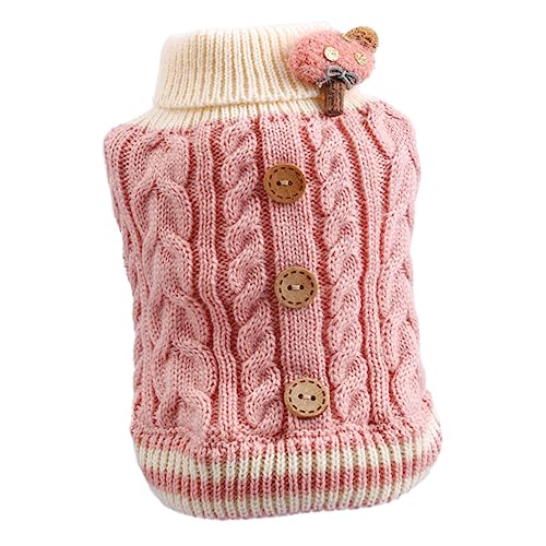 BUGUUYO Haustier-Katzen- Warmhaltender Hundepullover Bequeme Haustierkleidung Für Stilvolles Welpen-Outfit BUGUUYO Haustier-Katzen- Warmhaltender Hundepullover Bequeme Haustierkleidung Für Stilvolles Welpen-Outfit von BUGUUYO