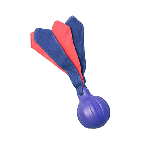 BUGUUYO Zahnspielzeug Kuscheltier aportier zerren kauen Interaktives Spielzeug mit fliegendem Ball für Welpen Hündchen von BUGUUYO