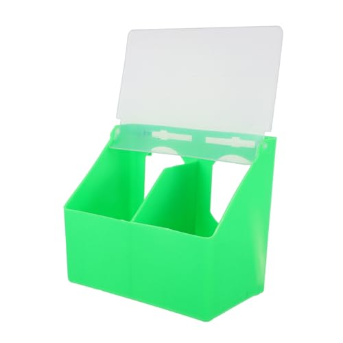BUGUUYO hängende Box Futterhäuschen für Finken Taubenhalter Futterhalter für Tauben Taubenkäfig Tür Fütterungsgerät für Papageien Taubenfutterautomat Taube Tränke pp Green BUGUUYO hängende Box Futterhäuschen für Finken Taubenhalter Futterhalter für Tauben Taubenkäfig Tür Fütterungsgerät für Papageien Taubenfutterautomat Taube Tränke pp Green von BUGUUYO