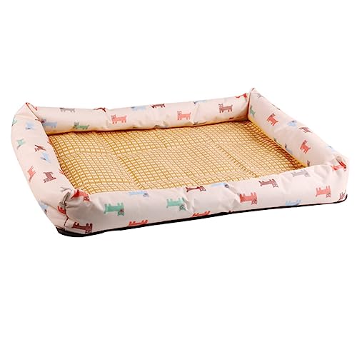 BUGUUYO hundebett Matte hundekissen abwaschbar kühlmatten für Haustiere Kühlmatte für Haustiere und Hunde Haustierbett katzenhöhle Haustierschlafmatte Sommerkühlmatte für Haustiere Brown BUGUUYO hundebett Matte hundekissen abwaschbar kühlmatten für Haustiere Kühlmatte für Haustiere und Hunde Haustierbett katzenhöhle Haustierschlafmatte Sommerkühlmatte für Haustiere Brown von BUGUUYO