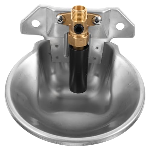 BUGUUYO Automatischer Tränke Für Nutztiere Wassertränke Für Rinder Schafe Und Schweine Langlebige Und Hygienische Tränke Für Bauernhof Mit Schwimmerventil BUGUUYO Automatischer Tränke Für Nutztiere Wassertränke Für Rinder Schafe Und Schweine Langlebige Und Hygienische Tränke Für Bauernhof Mit Schwimmerventil von BUGUUYO