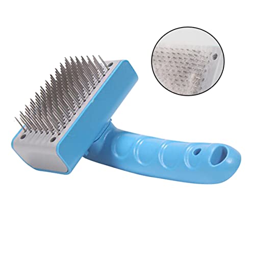 BUGUUYO hundezubehör tierhaar bürste tierhaarbürste Pets Brush hundebürste pet Brush Dog Brush Dog Accessories Kamm zur Entfernung von Hundeflecken Hundekamm hundepflegebürste Blue BUGUUYO hundezubehör tierhaar bürste tierhaarbürste Pets Brush hundebürste pet Brush Dog Brush Dog Accessories Kamm zur Entfernung von Hundeflecken Hundekamm hundepflegebürste Blue von BUGUUYO