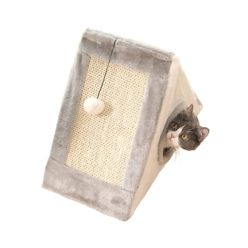 BUGUUYO Katzenhöhle für den Innenbereich Mehrzweck-Kratzbaum Sisal-Innenfutter Nicht störend moderner Look Grau BUGUUYO Katzenhöhle für den Innenbereich Mehrzweck-Kratzbaum Sisal-Innenfutter Nicht störend moderner Look Grau von BUGUUYO