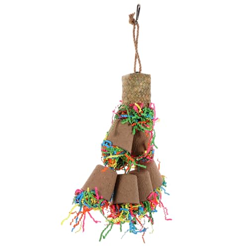 BUGUUYO Spielzeug für Papageien Vogel Papagei Kauspielzeug Vogel zum Aufhängen Kauspielzeug Vogel Kauspielzeug langlebig Spaß BUGUUYO Spielzeug für Papageien Vogel Papagei Kauspielzeug Vogel zum Aufhängen Kauspielzeug Vogel Kauspielzeug langlebig Spaß von BUGUUYO