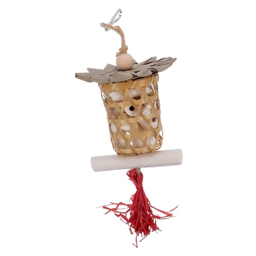 BUGUUYO Papagei Kauspielzeug Vogel Futtersuche Schredder Holz Snack Korb Essbare Bento Tasche Spielzeug Vogel Kauspielzeug Aufhängbare Ornament BUGUUYO Papagei Kauspielzeug Vogel Futtersuche Schredder Holz Snack Korb Essbare Bento Tasche Spielzeug Vogel Kauspielzeug Aufhängbare Ornament von BUGUUYO