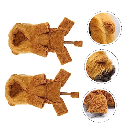 BUGUUYO Haustier Halloween Löwenkostüm Warme Hundekleidung Cosplay Outfit Partykleidung Einzigartiger Stil BUGUUYO Haustier Halloween Löwenkostüm Warme Hundekleidung Cosplay Outfit Partykleidung Einzigartiger Stil von BUGUUYO