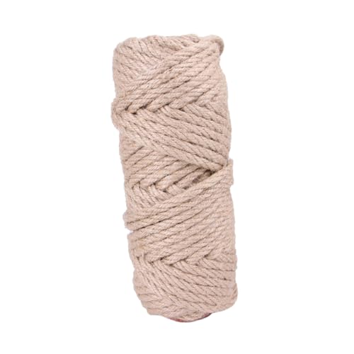 BUGUUYO Katzenbaum-Seil Sisal Kratzbrett für Haustiere Ersatz für Katzenklettergerüst 8 mm Durchmesser stabile Heimdekoration BUGUUYO Katzenbaum-Seil Sisal Kratzbrett für Haustiere Ersatz für Katzenklettergerüst 8 mm Durchmesser stabile Heimdekoration von BUGUUYO