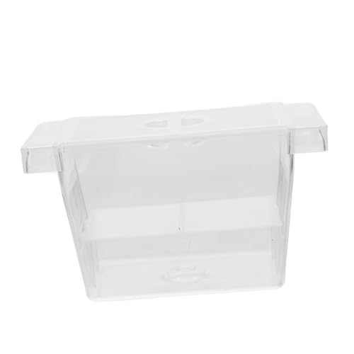 Transparente Fischbrutbox mit Trennwand Selbstschwimmend für Aufzucht von Jungfischen Schützende Zuchtbox für Aquarien zu Installieren mit Saugnäpfen Transparente Fischbrutbox mit Trennwand Selbstschwimmend für Aufzucht von Jungfischen Schützende Zuchtbox für Aquarien zu Installieren mit Saugnäpfen von BUGUUYO