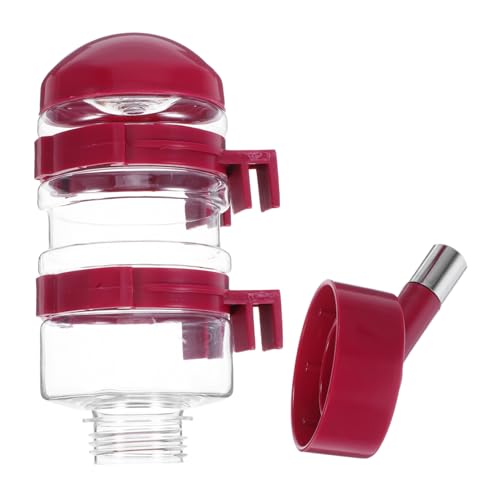 Wasserspender Für Hunde Und Katzen, Automatische Hängende Wasserflasche Mit Düse, Große Kapazität, Platzsparend, 400 Ml Wasserspender Für Hunde Und Katzen, Automatische Hängende Wasserflasche Mit Düse, Große Kapazität, Platzsparend, 400 Ml von BUGUUYO