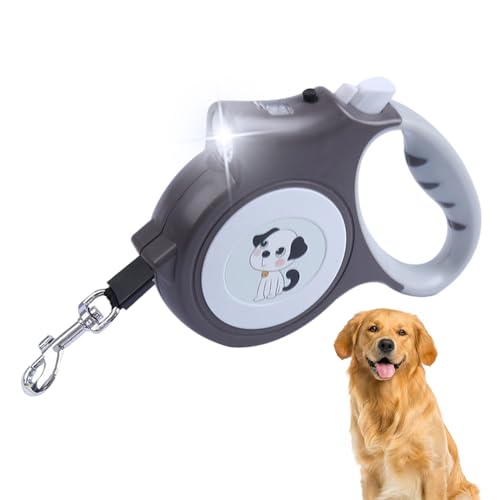 BUKBAG Night Time Dog es – beleuchtetes Teleskop mit LED-Licht und Griff, Hundetrainingsprodukte für Spaziergänge, Reisen, Festivalparaden, Camping, Ausflug von BUKBAG