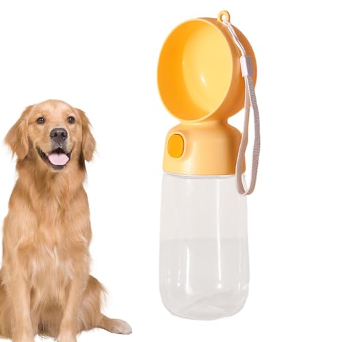 Hunde-Reise-Wasserflasche | Auslaufsichere Hundewasserflasche | Tragbare Haustier-Wasserflasche im Freien Wasserspender für Katze, Welpen, Haustiere zum Spazierengehen, Wandern, Reisen, Welpen Bukbag von BUKBAG
