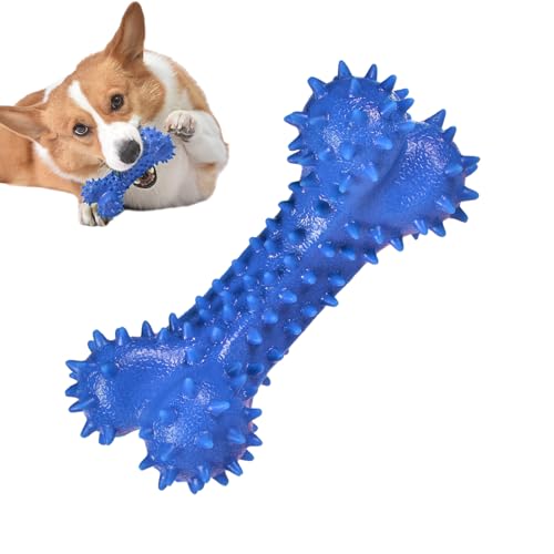 BUKISA Weiches Kauspielzeug für Hunde - Stacheliges Knochenspielzeug für Hunde aus Gummi | Weiches Welpenspielzeug, Apportierspielzeug zum Zahnen für Haustiere, Mundgesundheit, energieverbrauchend von BUKISA
