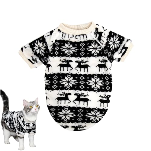 Hundepullover für den Winter, hautfreundliche Haustier-Pullover für Katzen, Outwear-Outfits für Themenpartys, Weihnachtsfeiern, Weihnachtsreisen, Foto-Requisiten, Spaziergänge von BUKISA