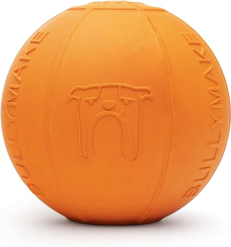 Bullyamke BULLYMAKE ballistischer Strandball, Kauspielzeug aus Gummi für Hunde - Leckerli Füllung Spielzeug von BULLYMAKE