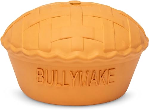 BULLYMAKE Ballistischer Kuchen, Kauspielzeug aus Gummi für Hunde - Leckerli-Füllung Spielzeug von BULLYMAKE