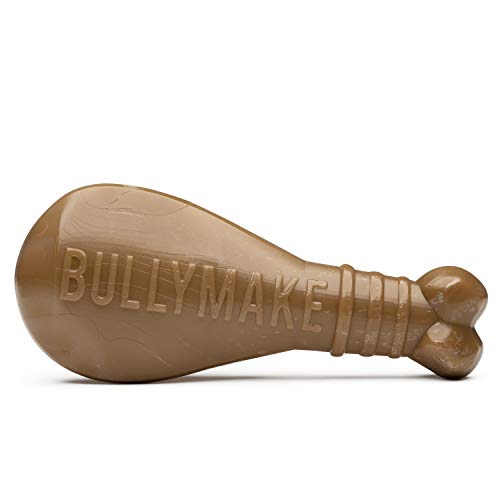 BULLYMAKE Nylon Truthahn Bein Kauspielzeug für Hunde | Langlebiges Hundespielzeug für Aggressive Kauer von BULLYMAKE