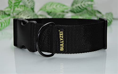 Halsband 5cm breit, Nylon, schwarz Gr.L Halsband 5cm breit, Nylon, schwarz Gr.L von BULLYZEI