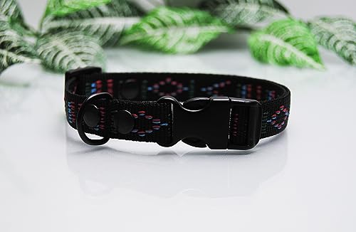 Halsband Nylon Schwarz - Indianer 20mm breit Halsband Nylon Schwarz - Indianer 20mm breit von BULLYZEI