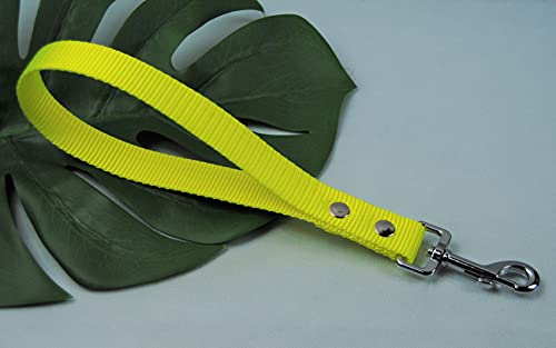 Kurzführer Leine NEON-GELB 35cm MIT Schlaufe Kurzführer Leine NEON-GELB 35cm MIT Schlaufe von BULLYZEI