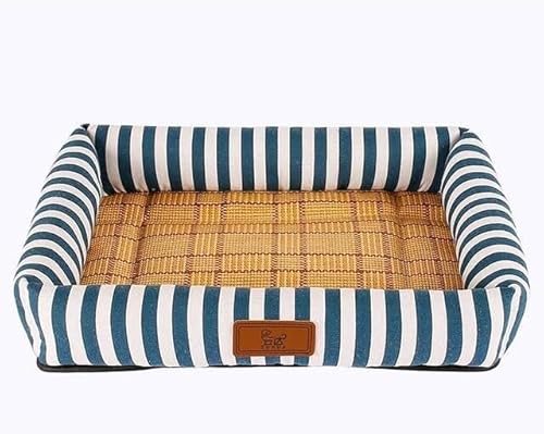 Hundebett, Kühlmatte, Hundematte, Haustierkühler, Kühlkissen for kleine und mittelgroße Hunde, atmungsaktiv, rechteckig, Kreativitätsbett, Zwinger, Haus, Katzenmatte, Heimtierbedarf, Zubehör ( Color : Hundebett, Kühlmatte, Hundematte, Haustierkühler, Kühlkissen for kleine und mittelgroße Hunde, atmungsaktiv, rechteckig, Kreativitätsbett, Zwinger, Haus, Katzenmatte, Heimtierbedarf, Zubehör ( Color : von BUNGAA