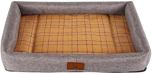Hundebett, Kühlmatte, Hundematte, Haustierkühler, Kühlkissen for kleine und mittelgroße Hunde, atmungsaktiv, rechteckig, Kreativitätsbett, Zwinger, Haus, Katzenmatte, Heimtierbedarf, Zubehör ( Color : Hundebett, Kühlmatte, Hundematte, Haustierkühler, Kühlkissen for kleine und mittelgroße Hunde, atmungsaktiv, rechteckig, Kreativitätsbett, Zwinger, Haus, Katzenmatte, Heimtierbedarf, Zubehör ( Color : von BUNGAA