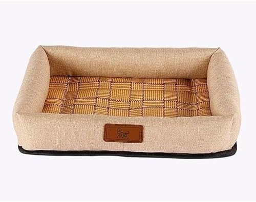 Hundebett, Kühlmatte, Hundematte, Haustierkühler, Kühlkissen for kleine und mittelgroße Hunde, atmungsaktiv, rechteckig, Kreativitätsbett, Zwinger, Haus, Katzenmatte, Heimtierbedarf, Zubehör ( Color : Hundebett, Kühlmatte, Hundematte, Haustierkühler, Kühlkissen for kleine und mittelgroße Hunde, atmungsaktiv, rechteckig, Kreativitätsbett, Zwinger, Haus, Katzenmatte, Heimtierbedarf, Zubehör ( Color : von BUNGAA
