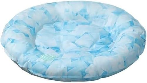 Hundebett, Kühlmatte, Hundematte, Hundebett, kühlendes Haustier, Hundematte, Eisunterlage, Katzenschlafmatten for Welpen, Zwinger, Katzensofa, Zubehör, kaltes Bett, bissfeste Matte (Color : Blauw, S Hundebett, Kühlmatte, Hundematte, Hundebett, kühlendes Haustier, Hundematte, Eisunterlage, Katzenschlafmatten for Welpen, Zwinger, Katzensofa, Zubehör, kaltes Bett, bissfeste Matte (Color : Blauw, S von BUNGAA