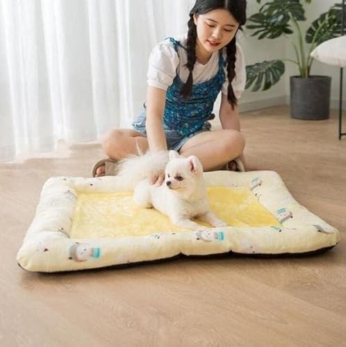 Hundebett, Kühlmatte, Hundematte, Kühlmatte for Hunde, Eisunterlage, Teddy-Matratze, Kühlmatte for Haustiere, Bett, Katze, Sommer, kühl halten, Eisseide, kühlende Hundematte for Hunde ( Color : 2 , Si Hundebett, Kühlmatte, Hundematte, Kühlmatte for Hunde, Eisunterlage, Teddy-Matratze, Kühlmatte for Haustiere, Bett, Katze, Sommer, kühl halten, Eisseide, kühlende Hundematte for Hunde ( Color : 2 , Si von BUNGAA