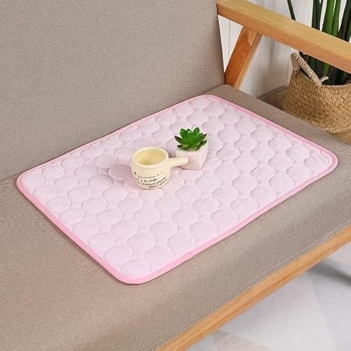 Hundebett, Kühlmatte, Hundematte, Sommer-Haustier-Eispads, kaltes Gefühl, Katzen- und Hundebett, Netz, atmungsaktiv, kühlende Nestmatte, waschbar, for Kätzchen und Welpen, Heimtierbedarf ( Color : Roz Hundebett, Kühlmatte, Hundematte, Sommer-Haustier-Eispads, kaltes Gefühl, Katzen- und Hundebett, Netz, atmungsaktiv, kühlende Nestmatte, waschbar, for Kätzchen und Welpen, Heimtierbedarf ( Color : Roz von BUNGAA