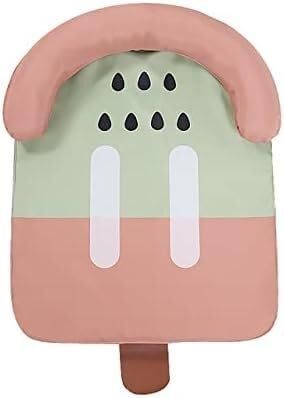 Hundebett, Kühlmatte, Hundematte, Sommer Katze Hund Bett Kissen Haustier Kühl Pad Cartoon Popsicle Form Hund Bett Abnehmbare Waschbar Zwinger Haustier Schlafen Matte hund Bett ( Color : Kiwi , Size : von BUNGAA