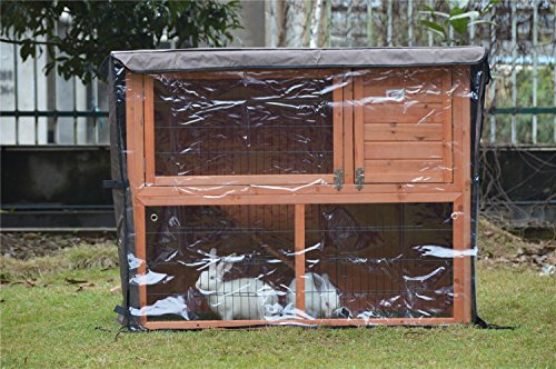 Bunny Business Universal-Abdeckung für Doppelstall, 121 cm von BUNNY BUSINESS