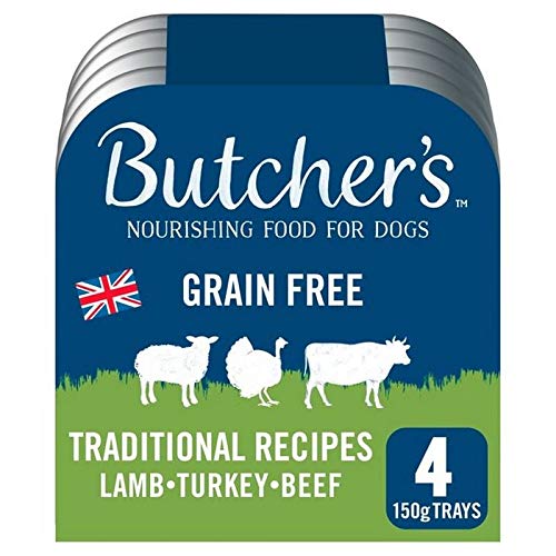 BUTCHER'S Traditional Recipes Dog Food Trays 4 x 150g BUTCHER'S Traditional Recipes Dog Food Trays 4 x 150g von BUTCHER'S