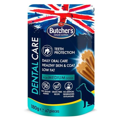 Butcher's Dental Care for medium dogs 180g Butcher's Dental Care for medium dogs 180g von BUTCHER'S