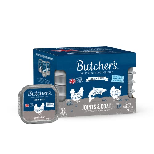 Metzger's Joints & Coat Nassfutter für Hunde, 24 x 150 g von Butchers