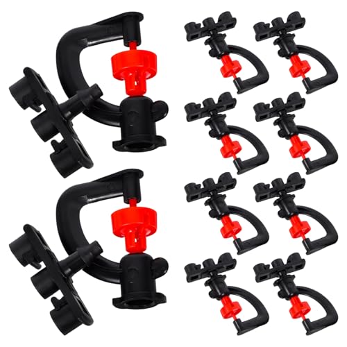 BUTIFULSIC 10 Stück Teiliges G Mikrosprinkler für Gartenbewässerung Rotationsdüse Installieren für Obstbäume und Blumen Langlebig und Effizient von BUTIFULSIC