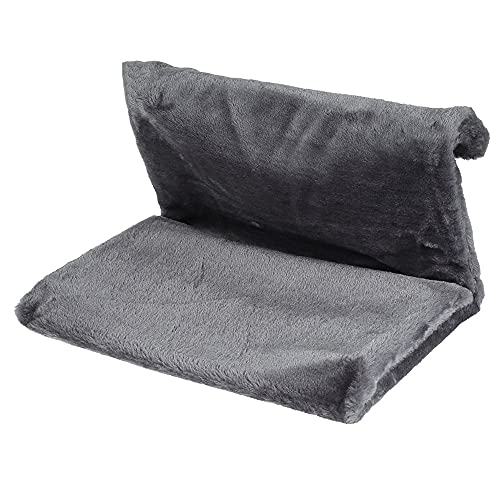 Hängebett für Katzen, zum Aufhängen am Heizkörper aus Plüsch, Hängematte für Katzen, weich, warm, abnehmbar, waschbar, Hängematte für Katzen, Haustiere, Katzen, Kätzchen (Grau) von BUTORY